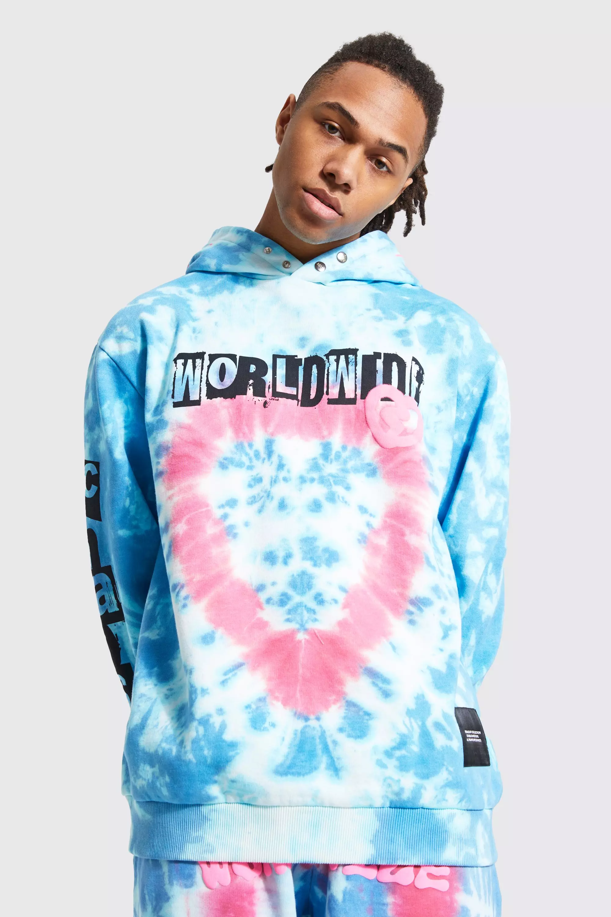 Light tie dye clearance hoodie